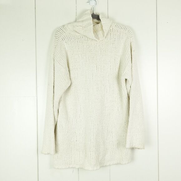 Coldwater Creek Chunky Knit Turtleneck Sweater Womens Size Small White MiUSA - Picture 2 of 12